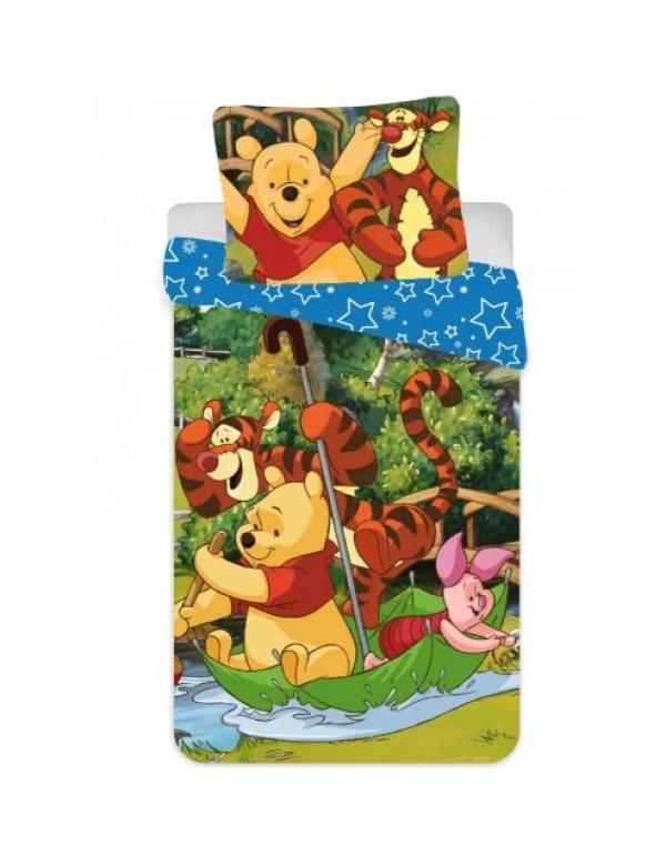 Disney Winnie the Pooh Kids Bedlinnen (small) 90×140 cm, 40×55 cm paraplu