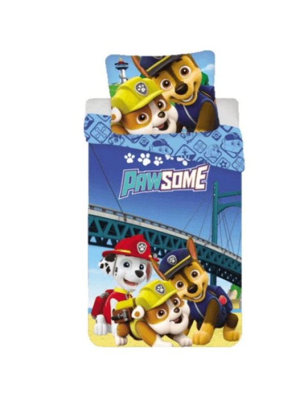 Dekbedhoes Paw Patrol Pawsome100 × 140 cm