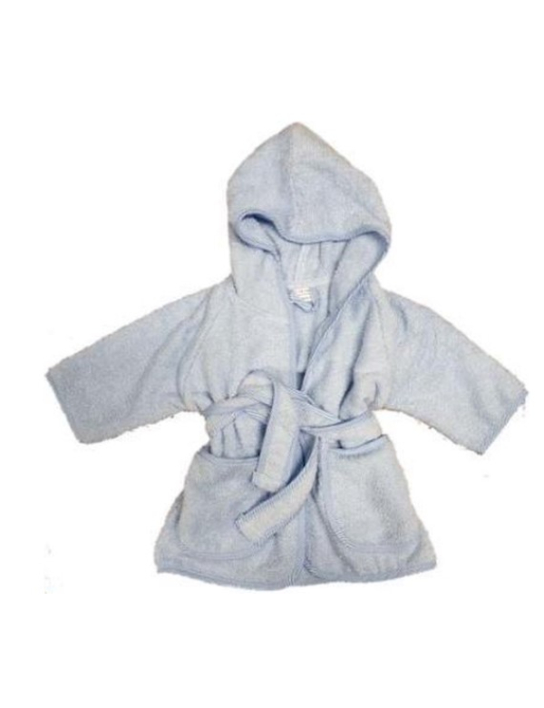Baby badjas blauw Baby badjas blauw