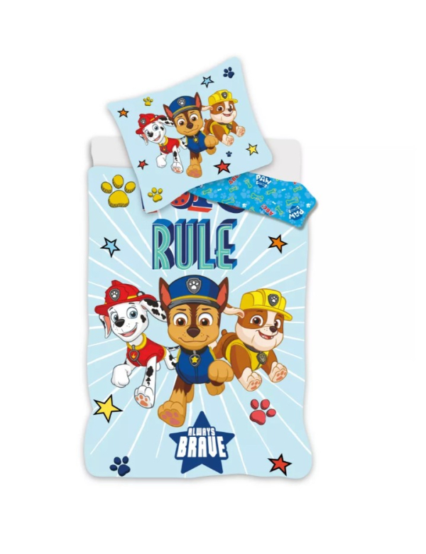 Dekbedhoes Paw Patrol Rule 100x135 (uitverkocht)