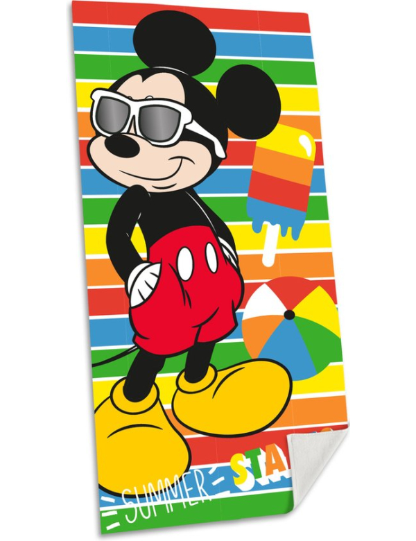 Strandlaken Mickey Summer Beach 70x140 Strandlaken Mickey Summer Beach 70x140